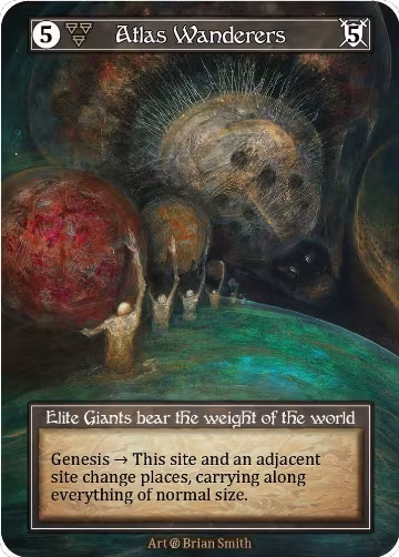 Atlas Wanderers (Foil), Beta — Sorcery card price