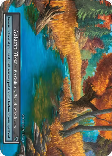 Autumn River (Foil), Beta — Sorcery card price