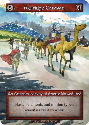 Azuridge Caravan, Beta — Sorcery card price