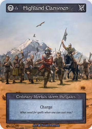 Highland Clansmen, Beta — Sorcery card price