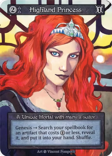 Highland Princess, Beta — Sorcery card price