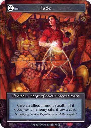 Fade (Foil), Beta — Sorcery card price