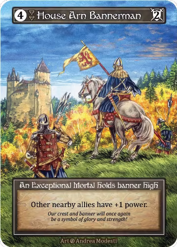 House Arn Bannerman (Foil), Beta — Sorcery card price