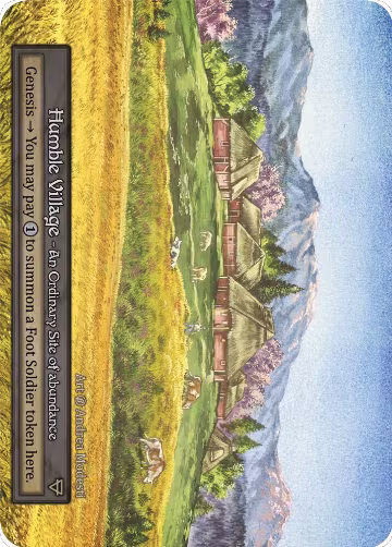 Humble Village, Beta — Sorcery card price