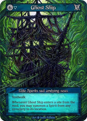 Ghost Ship, Beta — Sorcery card price