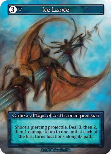 Ice Lance (Foil), Beta — Sorcery card price