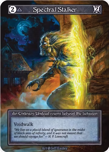 Spectral Stalker (Foil), Beta — Sorcery card price