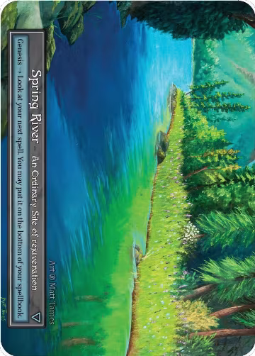 Spring River (Foil), Beta — Sorcery card price