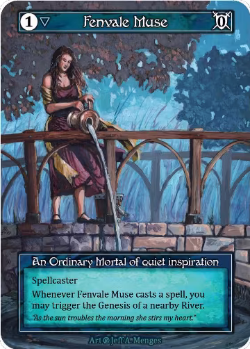 Fenvale Muse (Foil), Beta — Sorcery card price