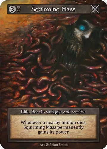Squirming Mass, Beta — Sorcery card price