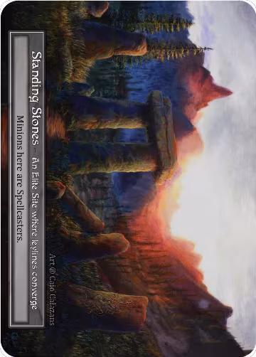 Standing Stones (Foil), Beta — Sorcery card price