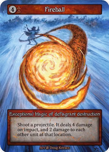 Fireball, Beta — Sorcery card price