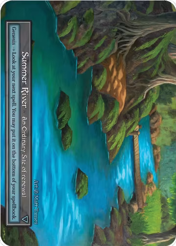 Summer River (Foil), Beta — Sorcery card price