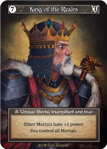 King of the Realm (Foil), Beta — Sorcery card price