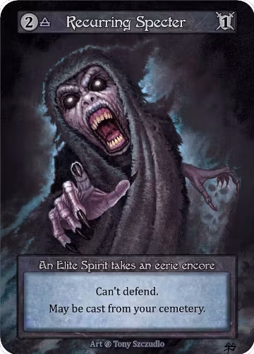 Recurring Specter, Beta — Sorcery card price