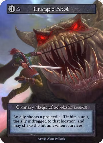 Grapple Shot, Beta — Sorcery card price