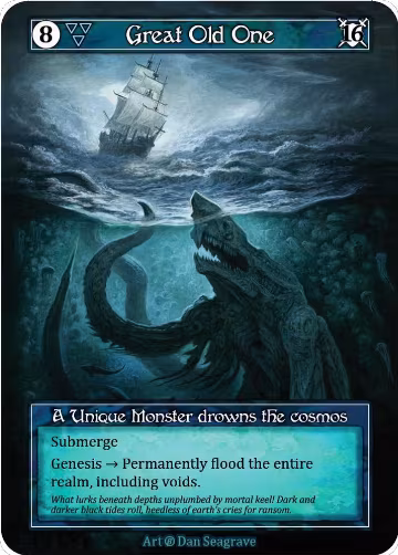 Great Old One (Foil), Beta — Sorcery card price