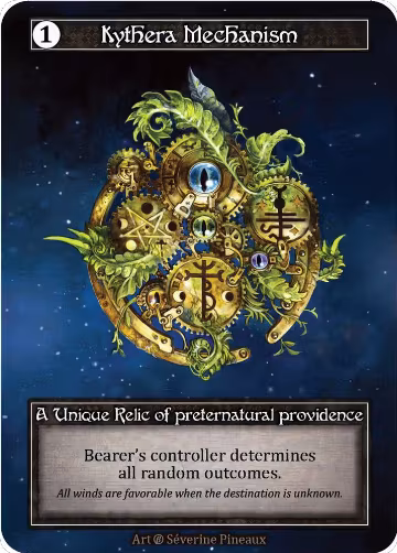 Kythera Mechanism (Foil), Beta — Sorcery card price