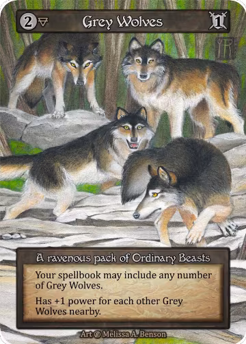 Grey Wolves, Beta — Sorcery card price