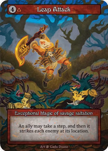 Leap Attack, Beta — Sorcery card price