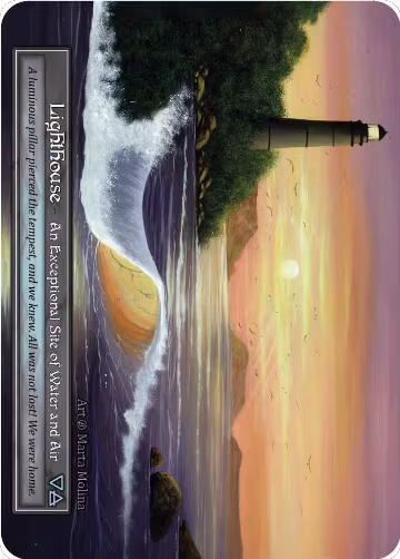 Lighthouse (Foil), Beta — Sorcery card price