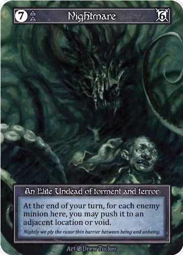 Nightmare (Foil), Beta — Sorcery card price