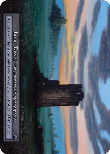 Lone Tower, Beta — Sorcery card price