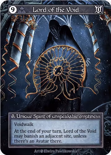 Lord of the Void (Foil), Beta — Sorcery card price