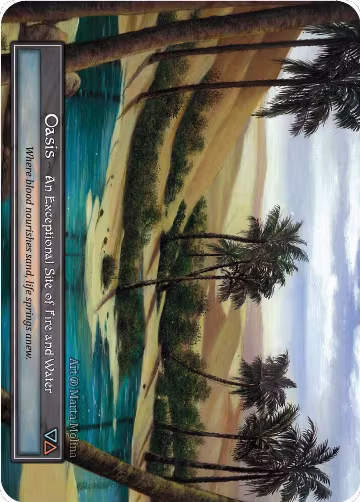 Oasis (Foil), Beta — Sorcery card price