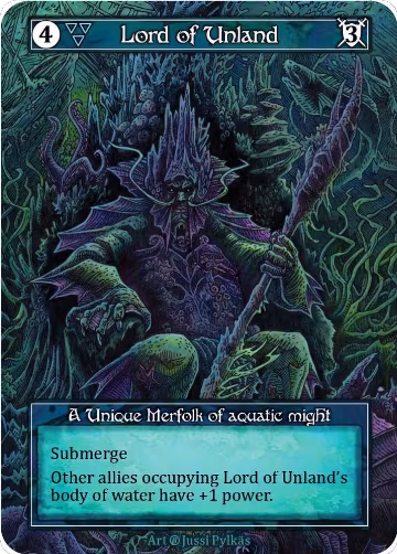 Lord of Unland (Foil), Beta — Sorcery card price