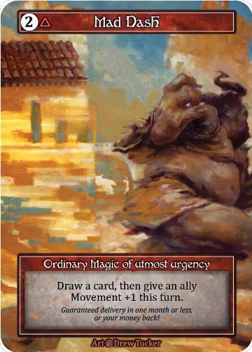 Mad Dash (Foil), Beta — Sorcery card price