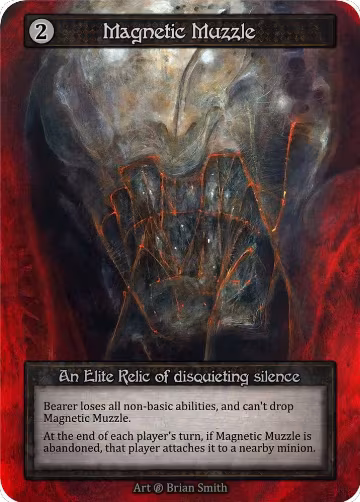 Magnetic Muzzle, Beta — Sorcery card price
