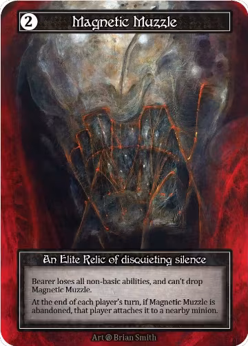 Magnetic Muzzle (Foil), Beta — Sorcery card price