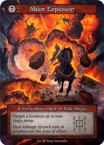Major Explosion, Beta — Sorcery card price