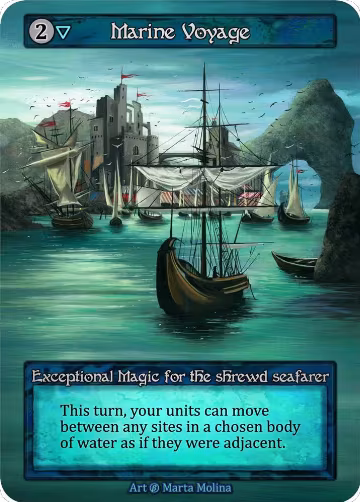 Marine Voyage, Beta — Sorcery card price