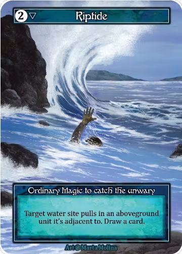 Riptide (Foil), Beta — Sorcery card price