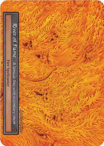 River of Flame (Foil), Beta — Sorcery card price