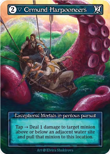 Ormund Harpooneers (Foil), Beta — Sorcery card price