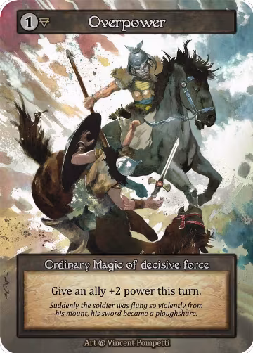 Overpower, Beta — Sorcery card price
