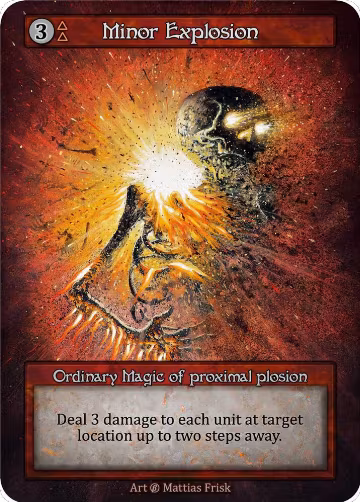 Minor Explosion, Beta — Sorcery card price