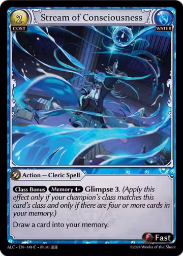 Stream of Consciousness (148), Alchemical Revolution — Grand Archive card price