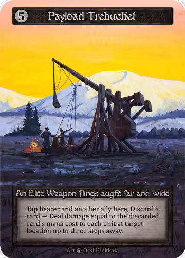 Payload Trebuchet, Beta — Sorcery card price