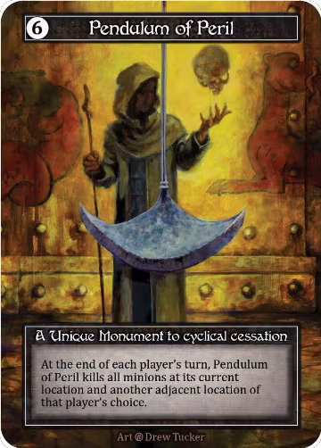 Pendulum of Peril (Foil), Beta — Sorcery card price