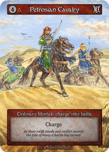 Petrosian Cavalry, Beta — Sorcery card price