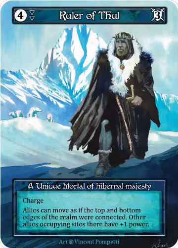 Ruler of Thul (Foil), Beta — Sorcery card price