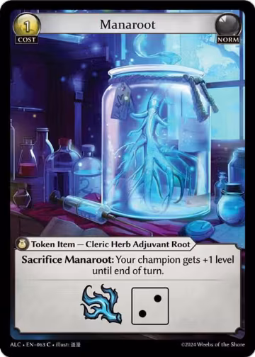 Manaroot (063), Alchemical Revolution — Grand Archive card price