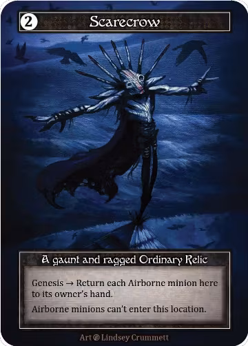 Scarecrow (Foil), Beta — Sorcery card price