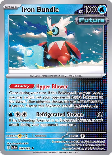 Iron Bundle (056/182), Paradox Rift — Pokémon card price
