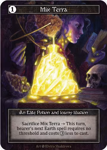 Mix Terra (Foil), Beta — Sorcery card price