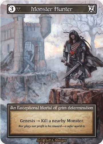 Monster Hunter (Foil), Beta — Sorcery card price